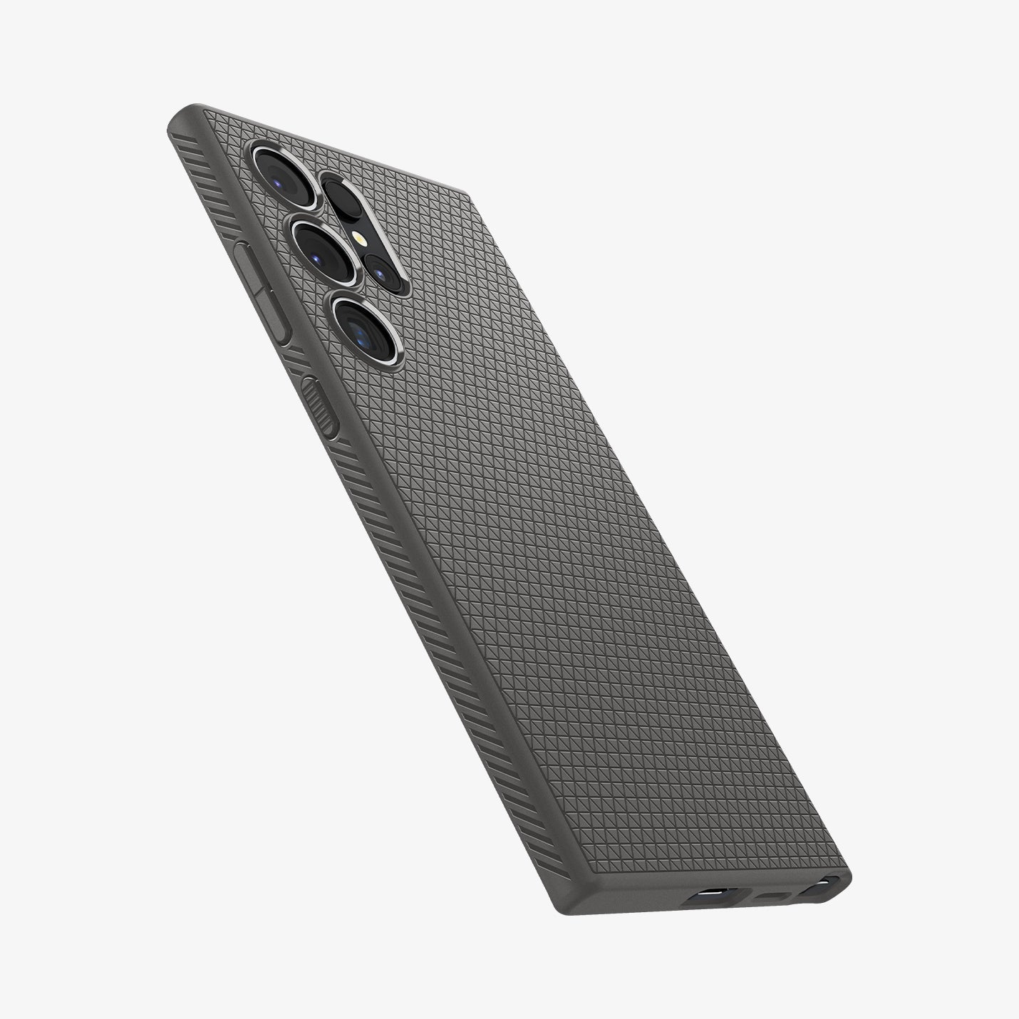 Spigen Liquid Air ქეისი Galaxy S24 Ultra-სთვის, თხელი და მსუბუქი დიზაინით, გამძლე დაცვითა და ხელში კომფორტული დაჭერით