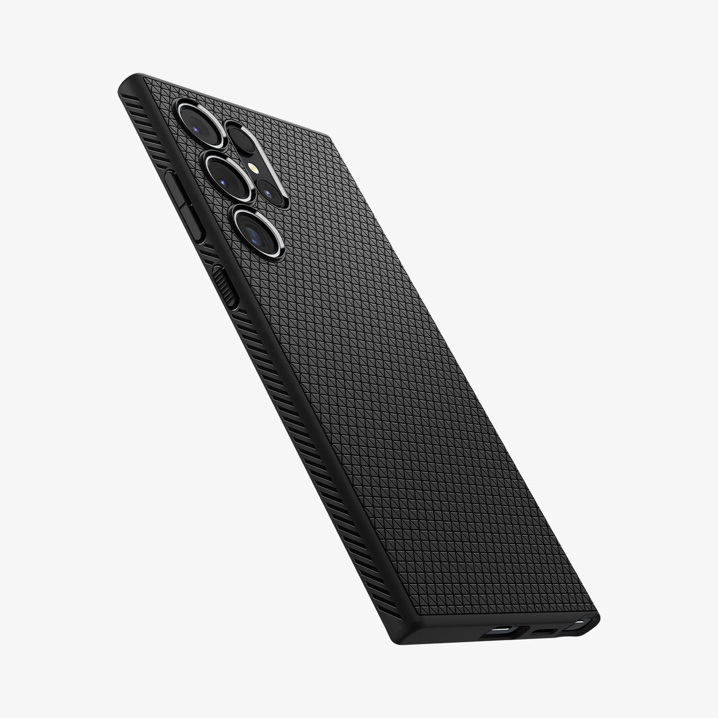 Spigen Liquid Air ქეისი Galaxy S24 Ultra-სთვის, თხელი და მსუბუქი დიზაინით, გამძლე დაცვითა და ხელში კომფორტული დაჭერით