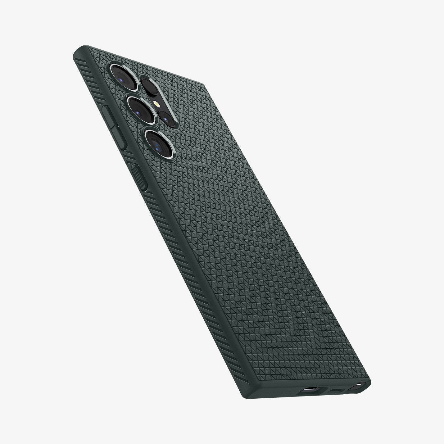Spigen Liquid Air ქეისი Galaxy S24 Ultra-სთვის, თხელი და მსუბუქი დიზაინით, გამძლე დაცვითა და ხელში კომფორტული დაჭერით