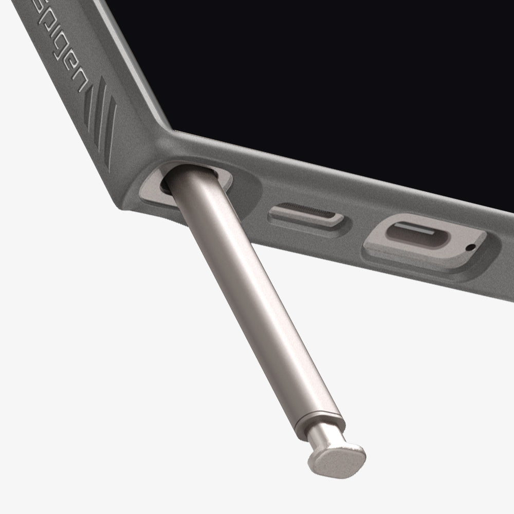 Spigen Liquid Air ქეისი Galaxy S24 Ultra-სთვის, თხელი და მსუბუქი დიზაინით, გამძლე დაცვითა და ხელში კომფორტული დაჭერით