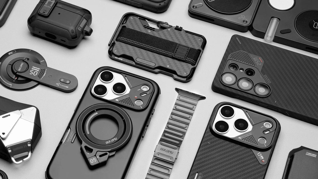 აღმოაჩინე Aulumu-ის პრემიუმ ჩასადებები და ქეისები დახლში. კარბონის არამიდის ქეისი, ტყავის ქეისი და MagSafe მხარდაჭერა — განსხვავებული სტილი და მაქსიმალური დაცვა iPhone მომხმარებლებისთვის საქართველოში.