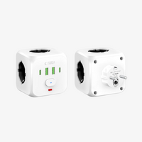 ადაპტერი Tech-Protect Power Socket 2xUSB / 2xType-C / 3xSocket