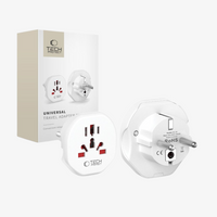 ადაპტერი Tech-Protect Universal Travel Adapter From EU