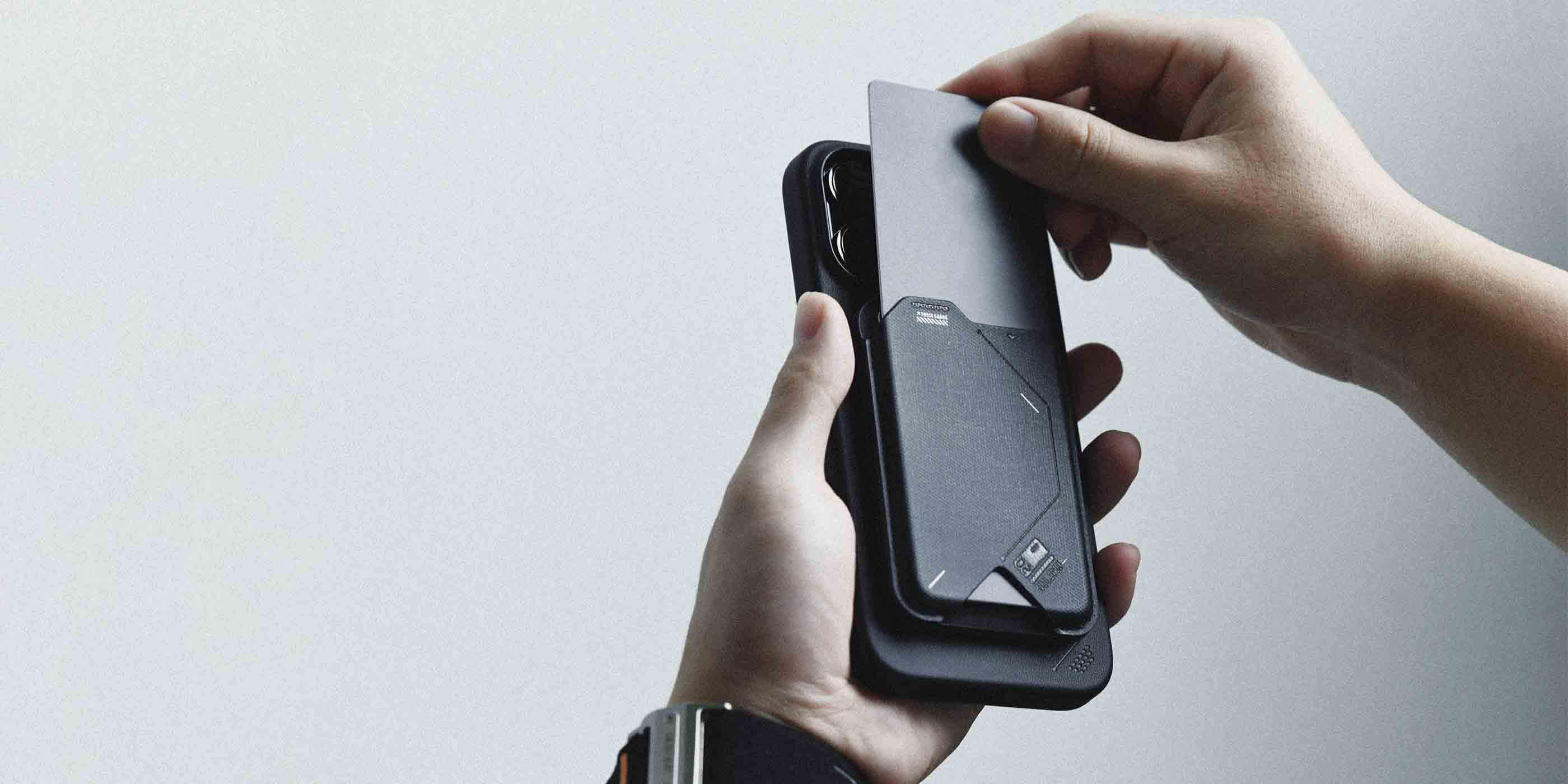 Aulumu G02 Flip Wallet ბარათების დამჭერი და სადგამი