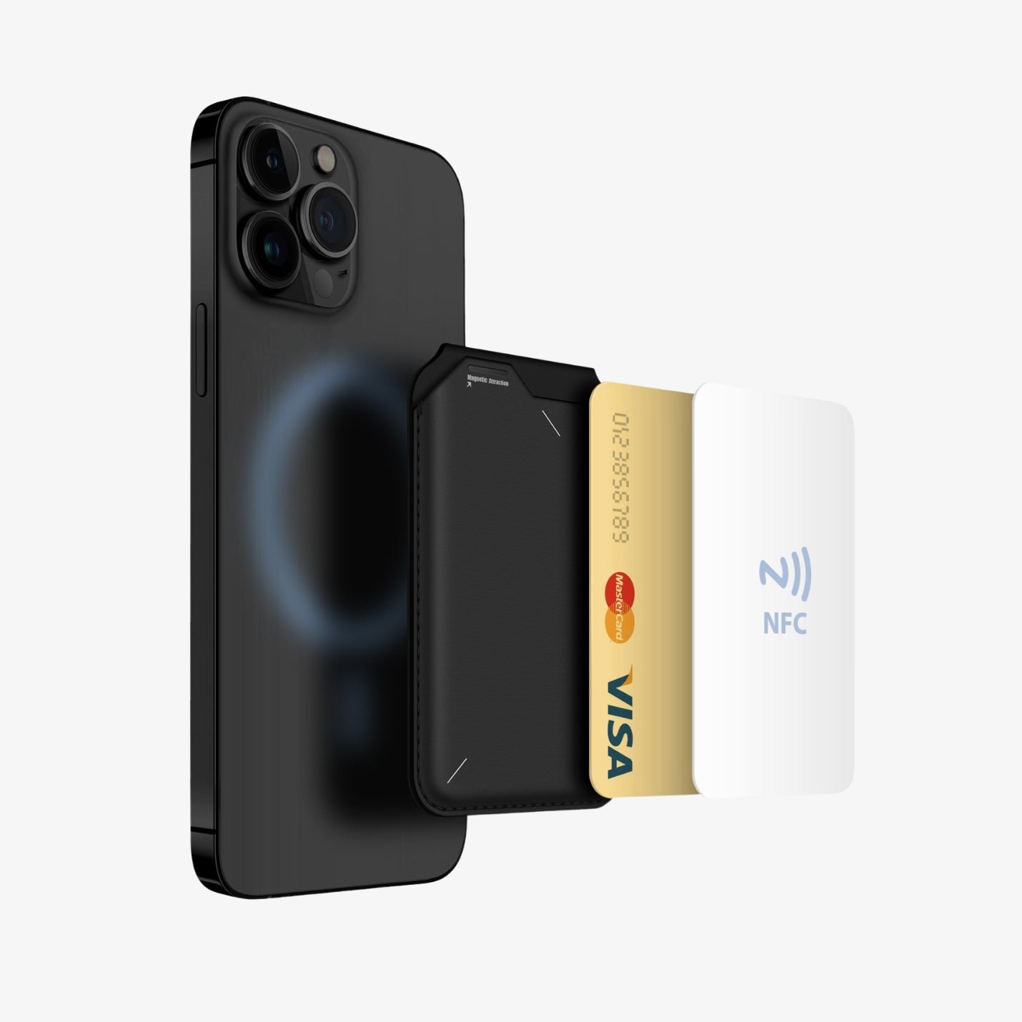 Aulumu G02 Magnetic Flip Wallet მაგნიტური საფულე სადგამით