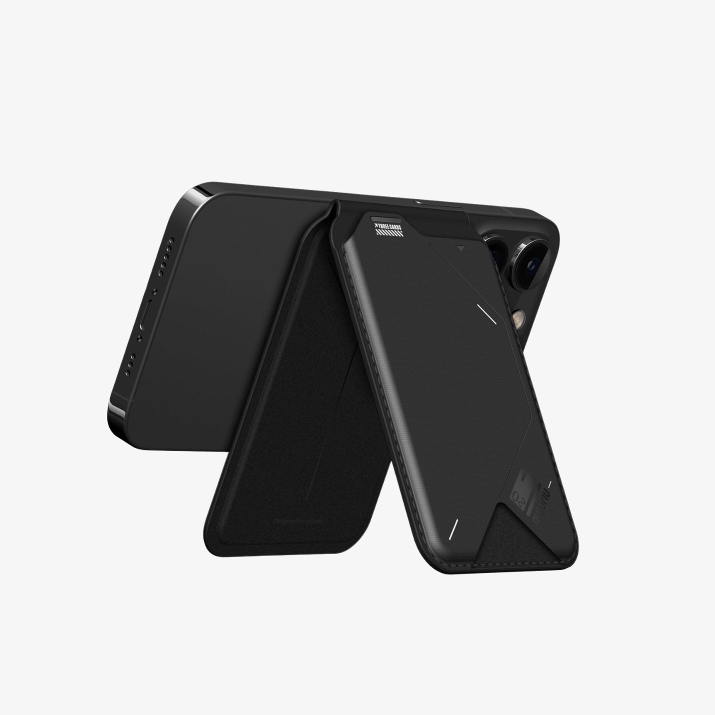 Aulumu G02 Flip Wallet ბარათების დამჭერი და სადგამი