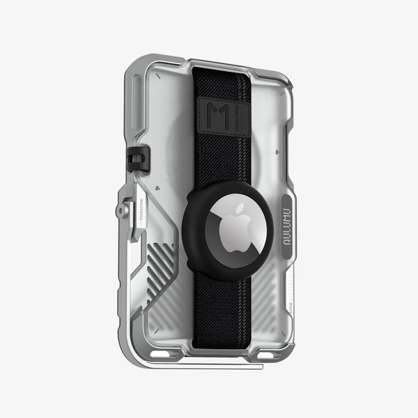 მაგნიტური საფულე Aulumu G03 Frosted Multi-Tool MagSafe Metal Wallet