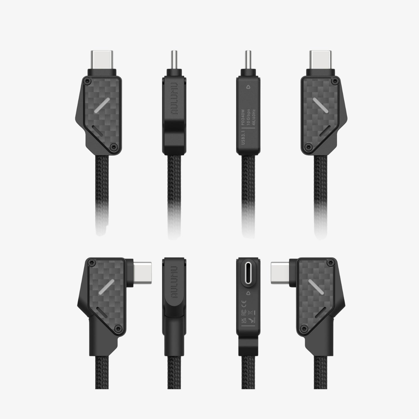 USB-C კაბელი Aulumu M07 ინფორმაციის გადატანისთვის