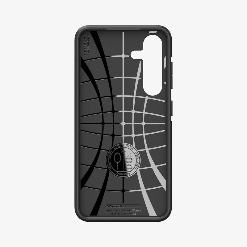 მყარი და საუკეთესო დაცვის ქეისი Spigen Core Armor Galaxy S24-თვის, Galaxy S24 Case შავი