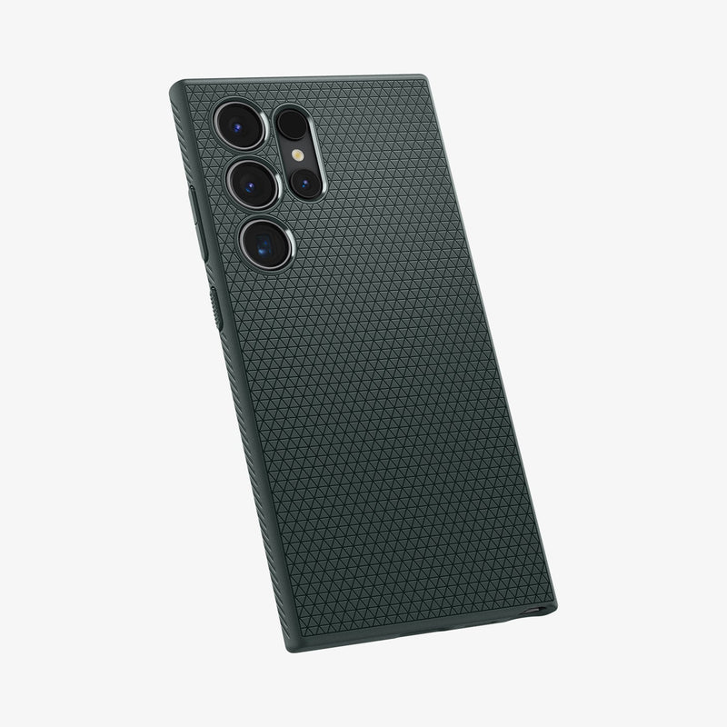 Spigen Liquid Air ქეისი Galaxy S24 Ultra-სთვის, თხელი და მსუბუქი დიზაინით, გამძლე დაცვითა და ხელში კომფორტული დაჭერით