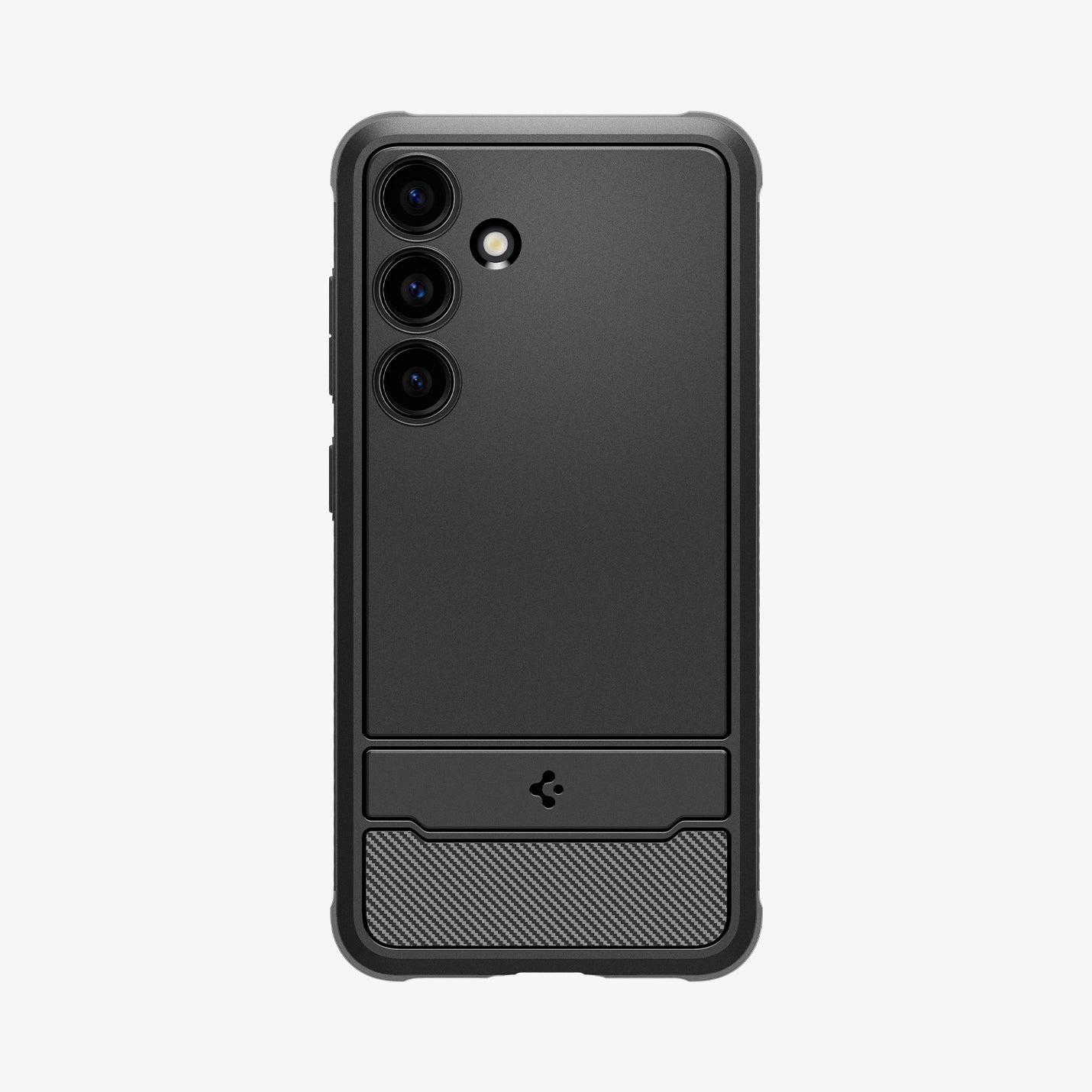 Spigen Rugged Armor პრემიუმ კლასის ქეისი Galaxy S24 Plus -ის, კუთხეების კარგი დაცვით და პრემიუმ მასალებისგან დამზადებული Galaxy S24 Plus-ის ქეისი