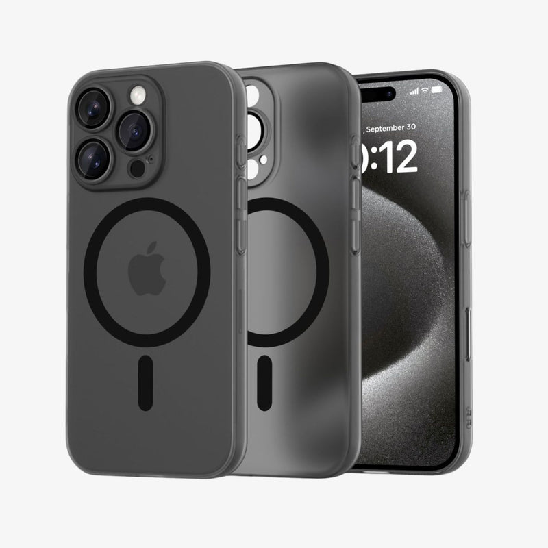 Tech-Protect MagSlim MagSafe iPhone 16 Pro Max-ის Matte Case, ულტრა თხელი ჩასადები, Thin Cases და ბიუჯეტური Magsafe Cases iPhone 16 Pro Max-ისთვის.
