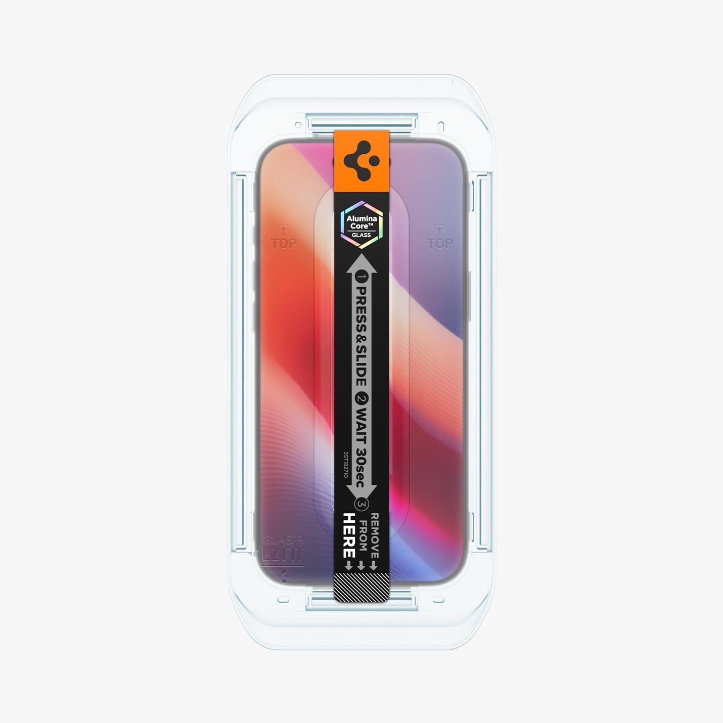 ეკრანის დამცავი Spigen GLAS.tR EZ Fit iPhone 17 Air – პრემიუმ კლასის ბრონი შუშა, შავი კანტების გარეშე, მარტივი ინსტალაციით საქართველოში.