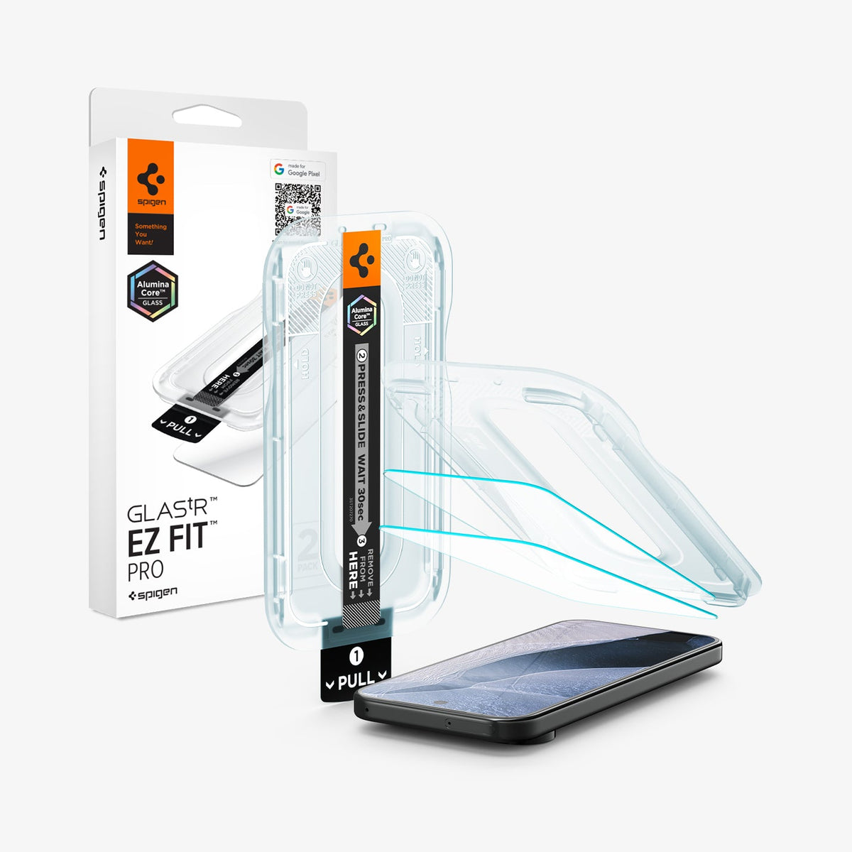 გამძლე ბრონი Pixel 11 Pro XL-ისთვის შავი კანტების გარეშე