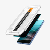 ეკრანის დამცავი Spigen GLAS.tR EZ Fit | Privacy Galaxy S25 Ultra