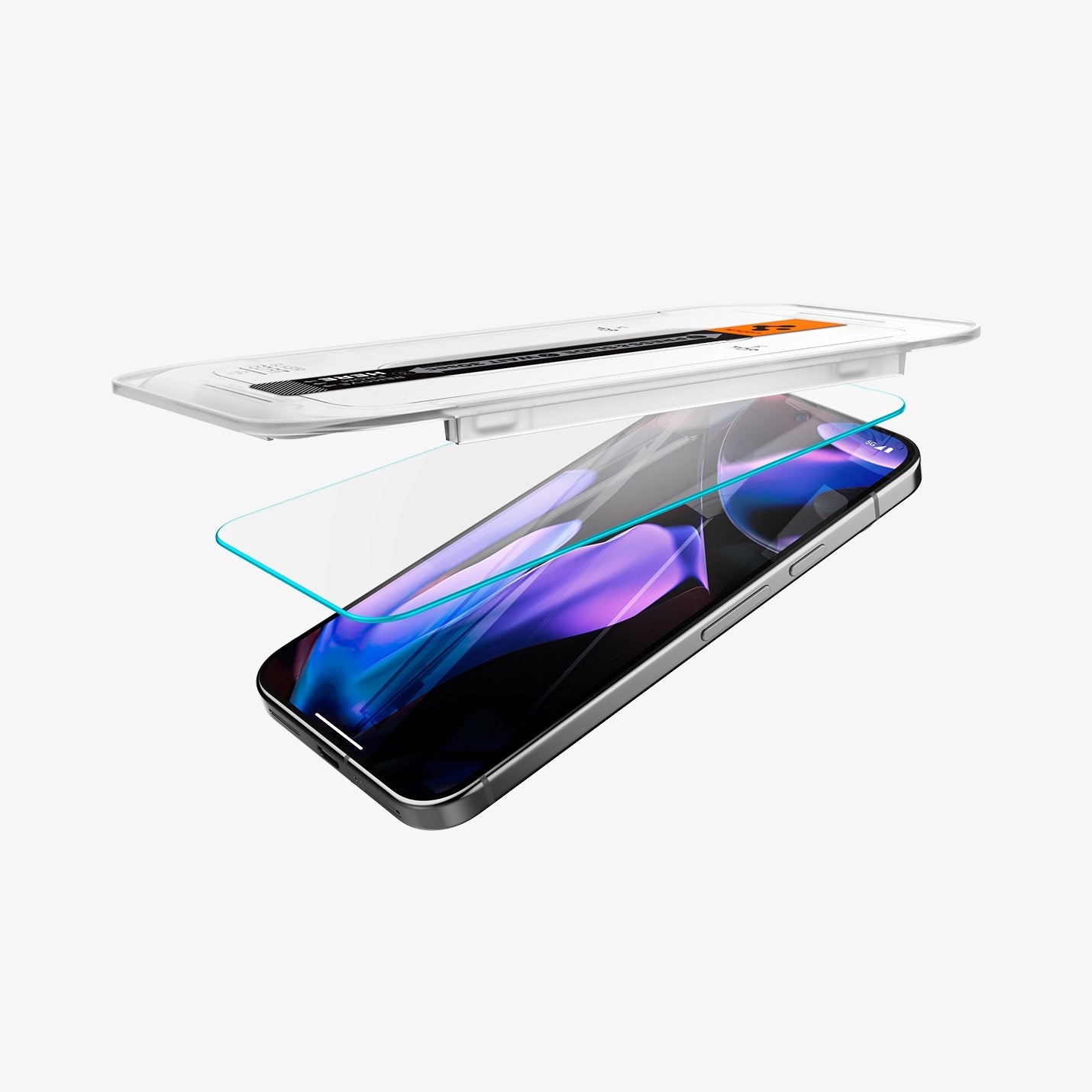 ეკრანის დამცავი Spigen GLAS.tR EZ Fit 1 - Pack Pixel 9 Pro XL Screen Protector- Dakhli, Best Screen Protector in Tbilisi With FingerPrint