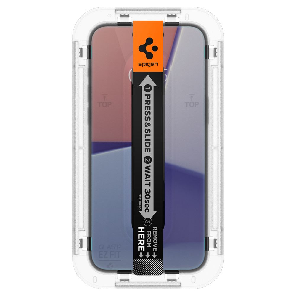 Spigen GLAS.tR EZ Fit Privacy ეკრანის დამცავი iPhone 16-ისთვის - ბრონირებული ეკრანის საუკეთესო დამცავი საქართველოში, in Tbilisi, იდეალური screen protector iPhone 16-ისთვის, ბრონი რომელიც გვერდიდან არ ჩანს