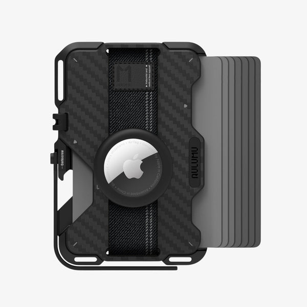 მაგნიტური საფულე Aulumu G03 Multi-Tool Carbon Fiber MagSafe Metal Wallet