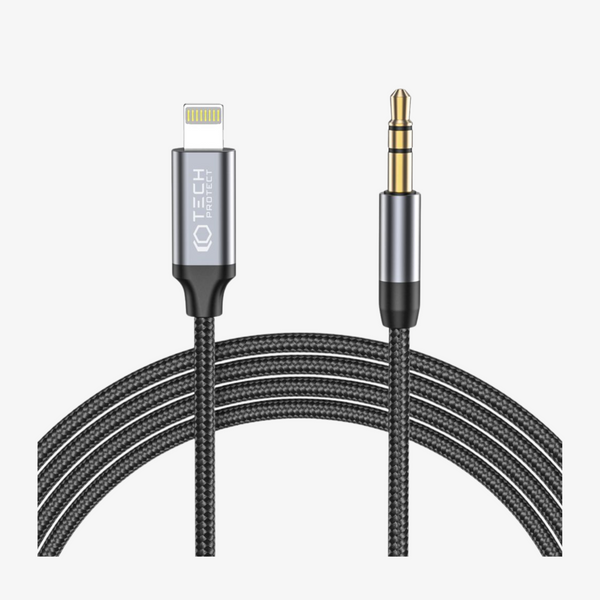 კაბელი Tech-Protect Ultraboost Adapter Lightning to Aux Mini Jack 3.5MM