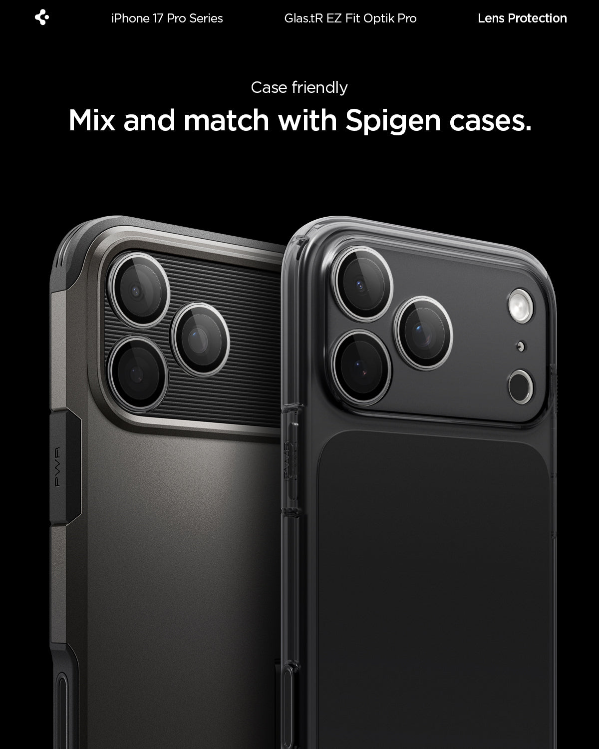 კამერის დამცავი Spigen Optik Pro EZ Fit iPhone 17 Pro Max - Dakhli, Camera Protector, Lens Protector, აიფონის კამერის დამცავები, iPhone 17 Pro Max აქსესუარები, in Georgia, in Tbilisi, iPhone 17 Pro Max ტელეფონის კამერის დამცავი, აიფონის 17 პრო მაქსის კამერის დამცავები, iPhone 17 Pro Max kameris damcavebi, კამერის ბრონები, ლინზების დამცავები თბილისში, in Batumi