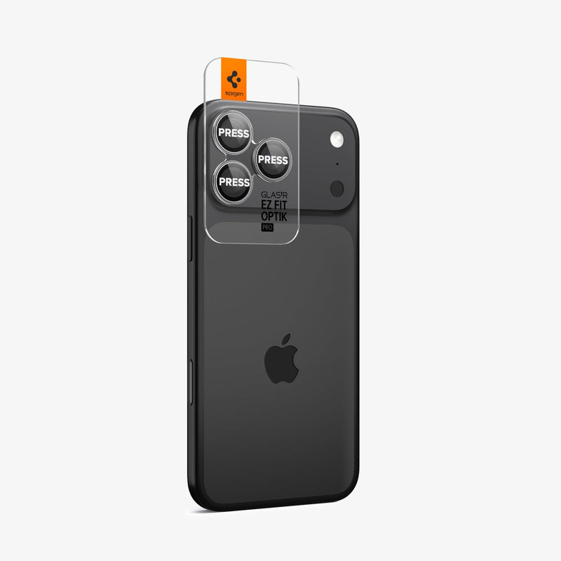კამერის დამცავი Spigen Optik Pro EZ Fit iPhone 17 Pro Max - Dakhli, Camera Protector, Lens Protector, აიფონის კამერის დამცავები, iPhone 17 Pro Max აქსესუარები, in Georgia, in Tbilisi, iPhone 17 Pro Max ტელეფონის კამერის დამცავი, აიფონის 17 პრო მაქსის კამერის დამცავები, iPhone 17 Pro Max kameris damcavebi, კამერის ბრონები, ლინზების დამცავები თბილისში, in Batumi