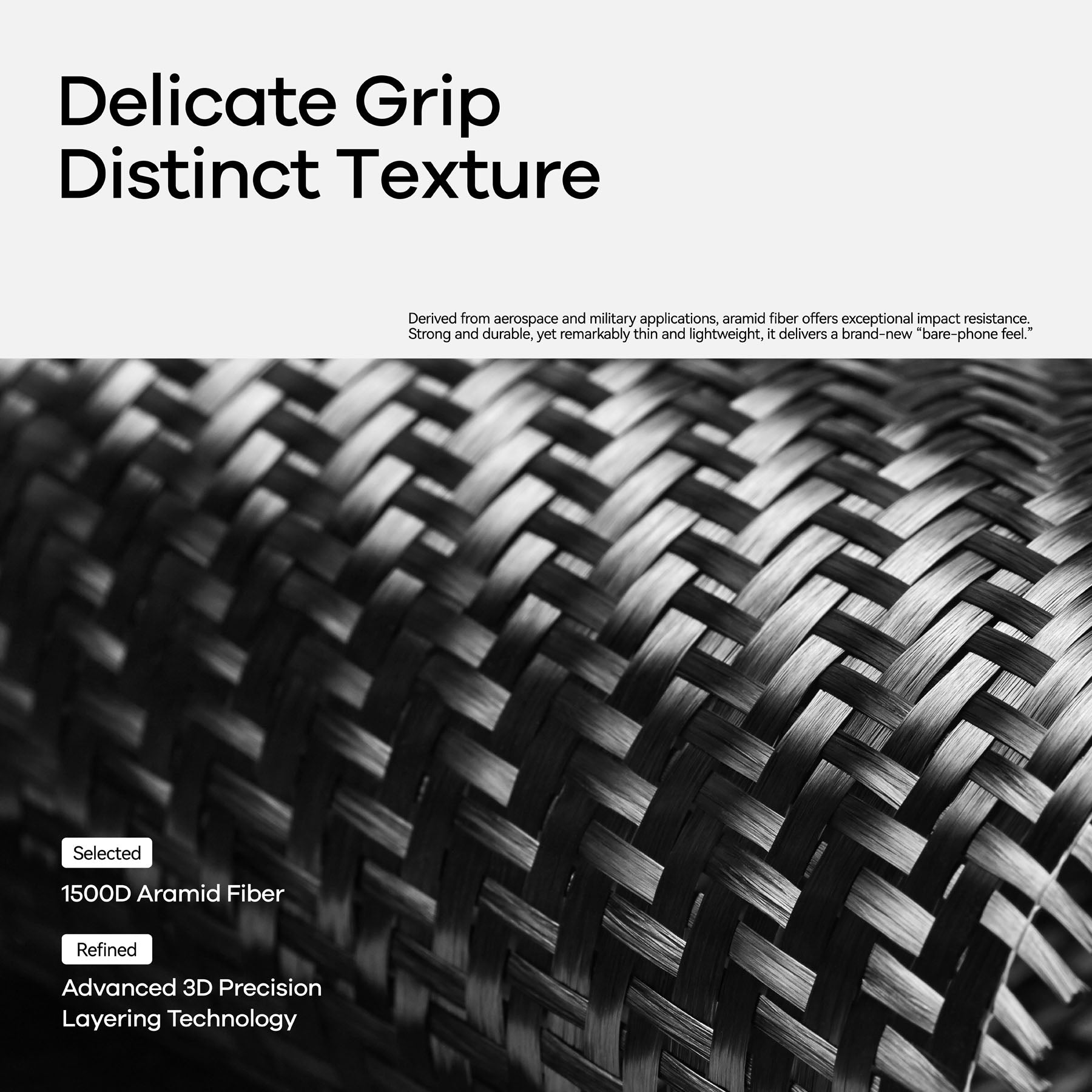 iPhone 17 Pro ჩასადები Aulumu Aramid Fiber – თხელი, კარბონი, მაგსეიფი