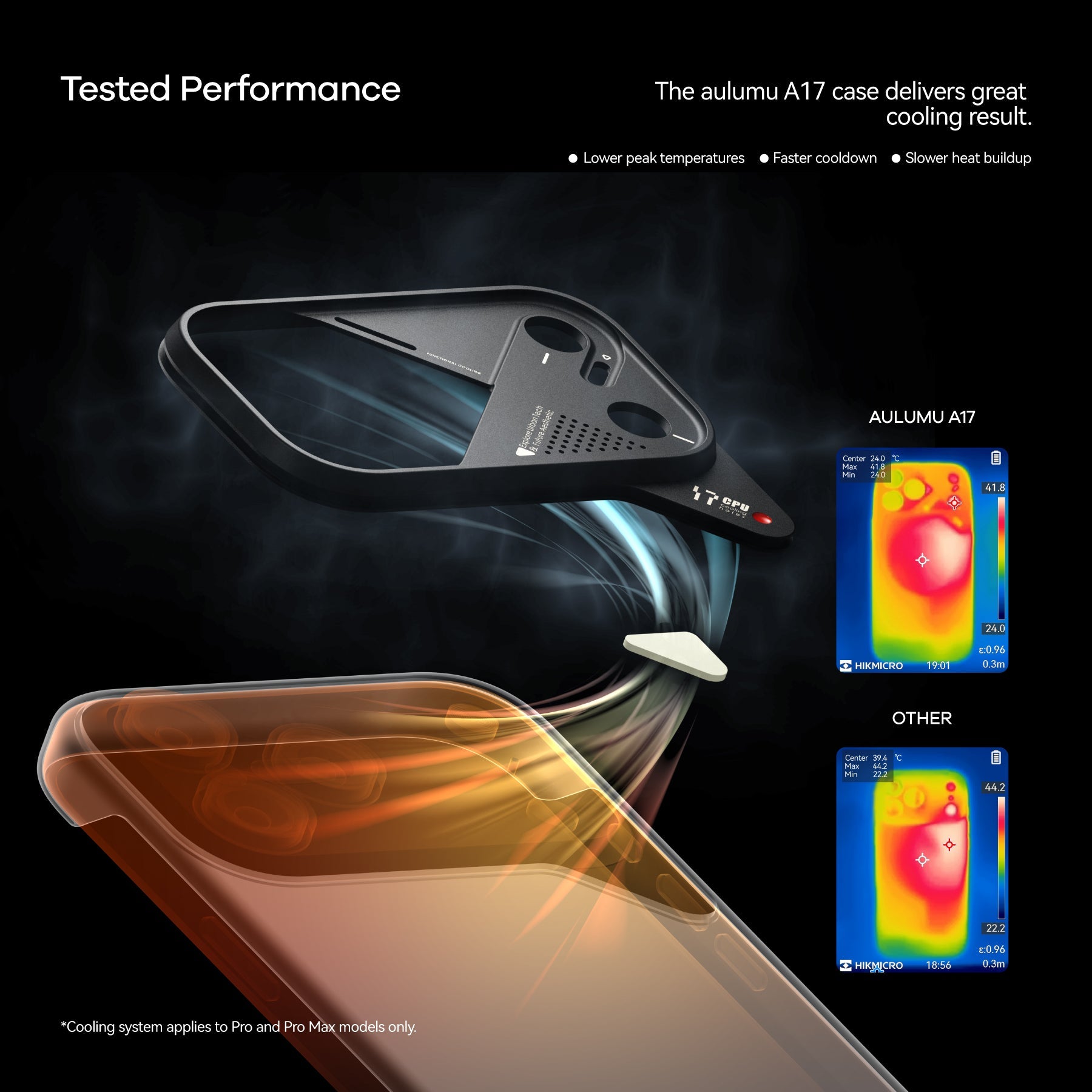 თხელი და მსუბუქი Aulumu ქეისი iPhone 17 Pro Max MagSafe თავსებადობით