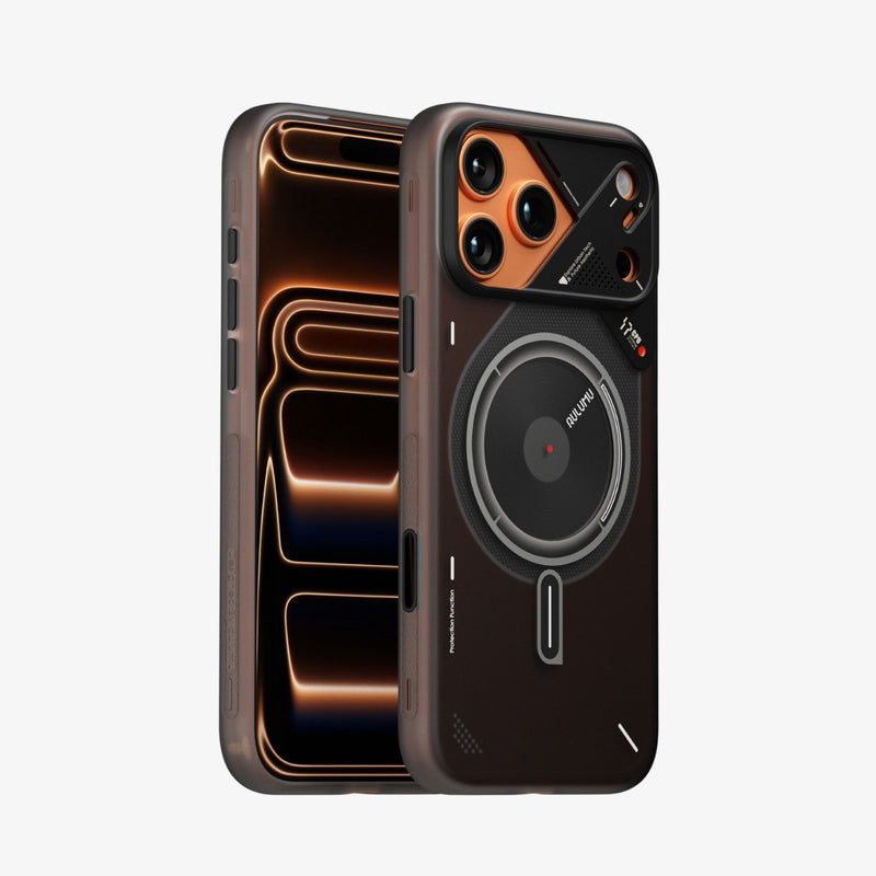 ფოსფორის ეფექტის მქონე ჩასადები Aulumu iPhone 17 Pro Max-ისთვის