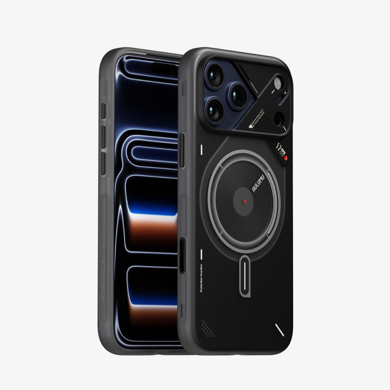 თხელი MagSafe ქეისი Aulumu iPhone 17 Pro Max Glow დიზაინით