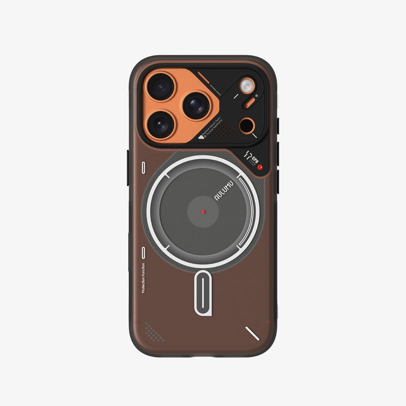 iPhone 17 Pro Max ჩასადები Aulumu ფოსფორის ეფექტით