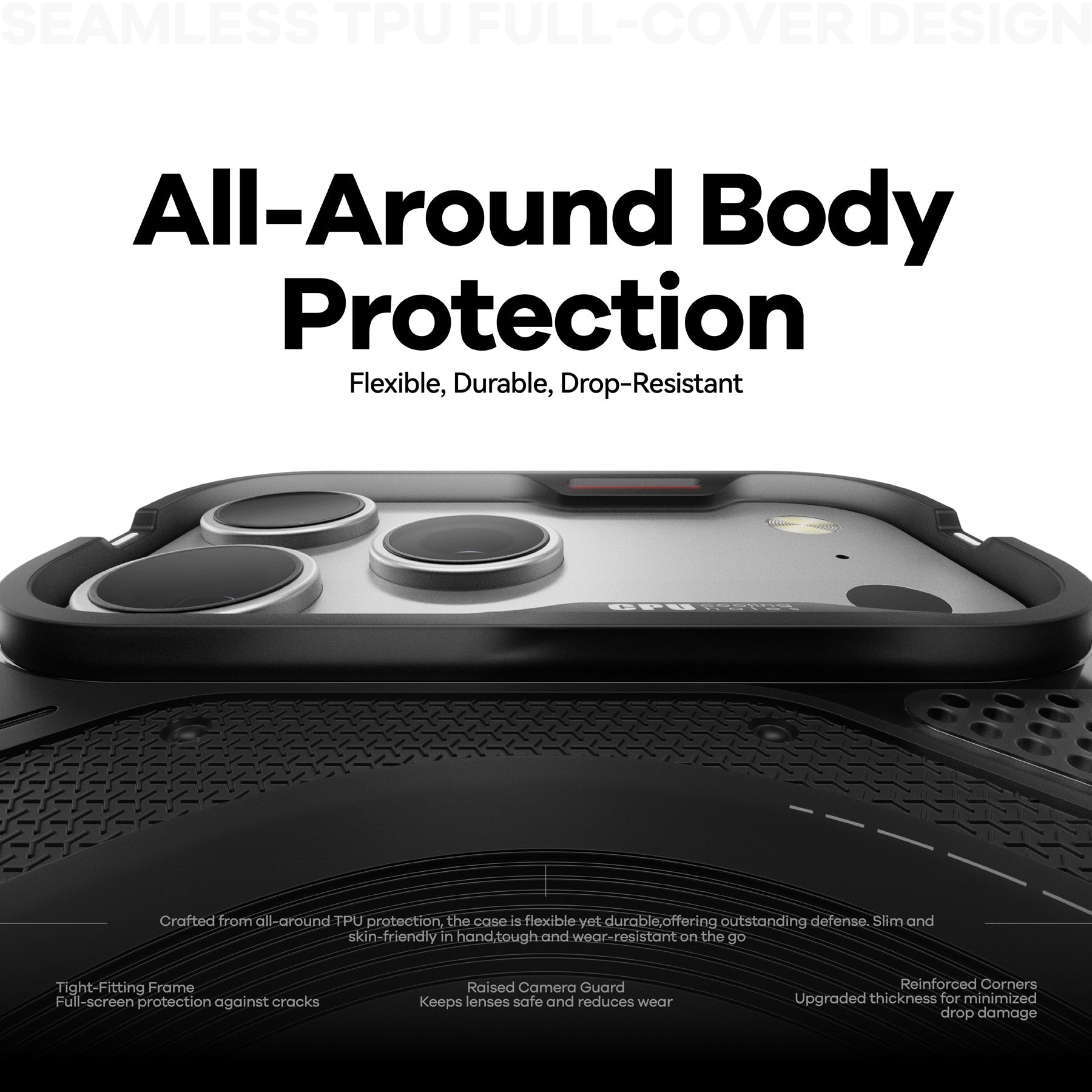 Aulumu Rugged ქეისი iPhone 17 Pro ექსტრემალური დაცვის დიზაინით