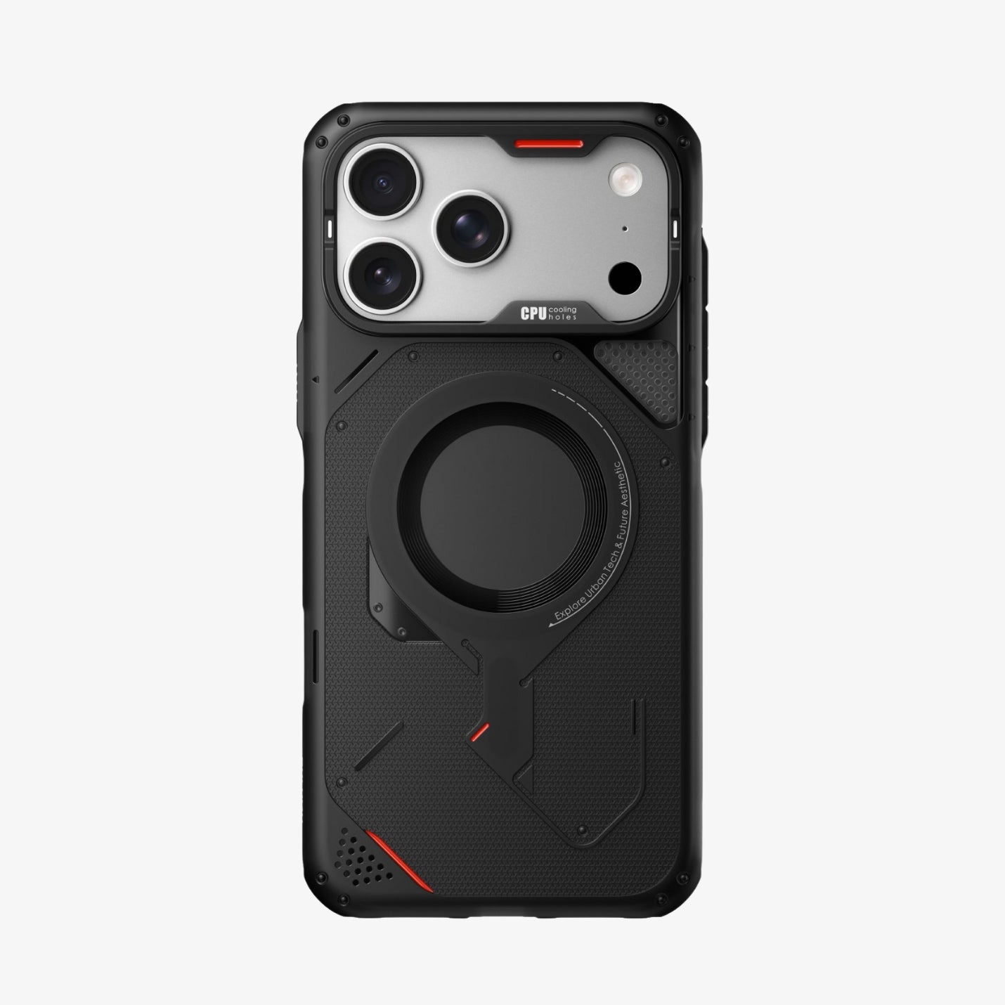 Aulumu Rugged OutDoor ქეისი iPhone 17 Pro MagSafe მხარდაჭერით