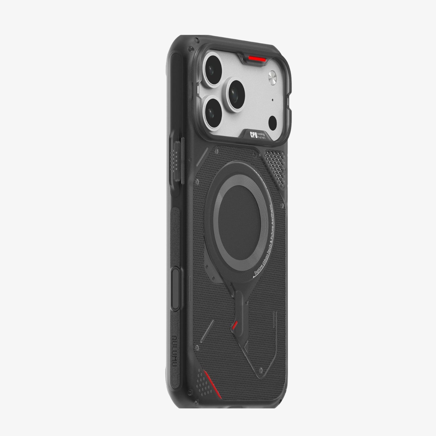 ძლიერი და დაცული Aulumu Rugged ჩასადები iPhone 17 Pro Case
