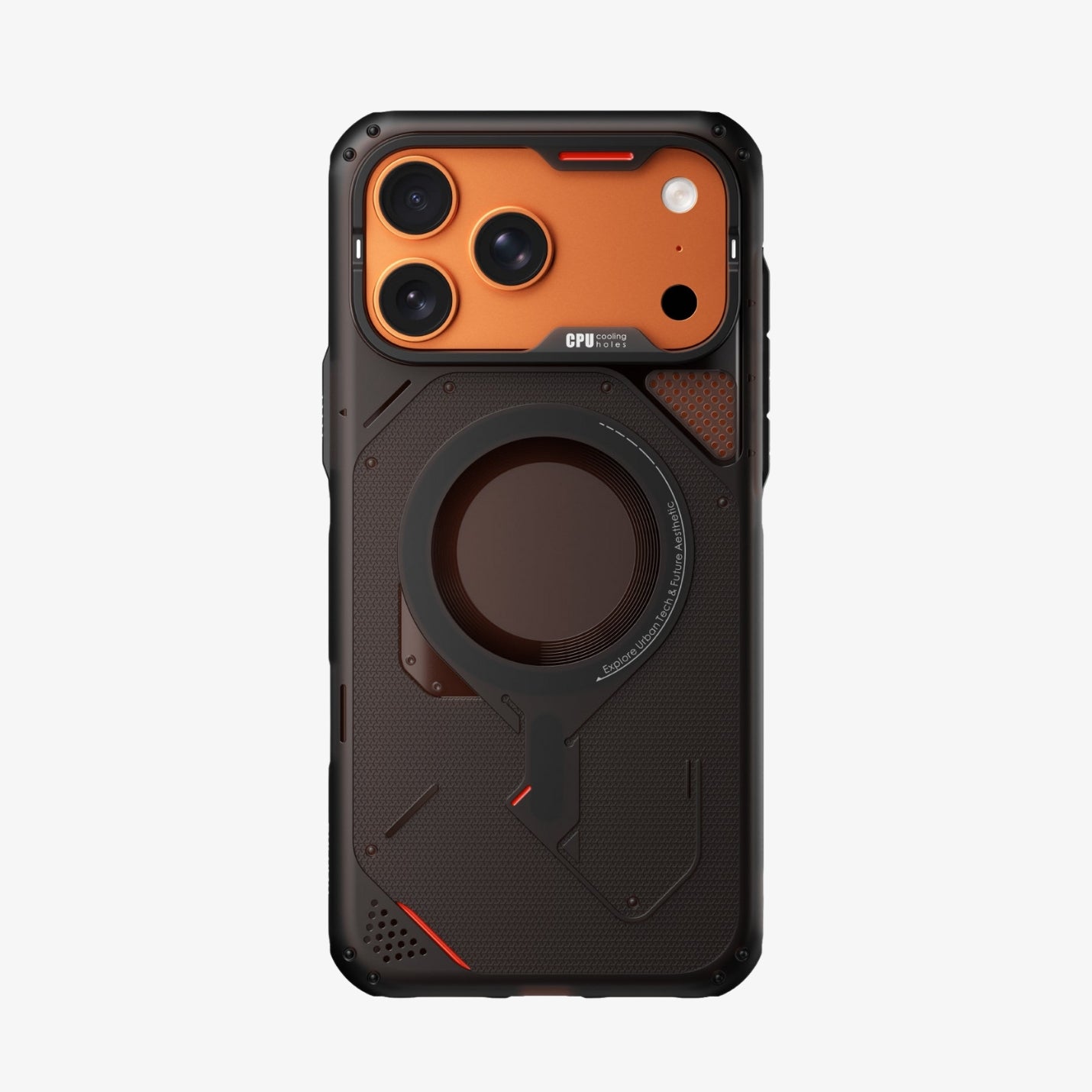 ძლიერი და დაცული Aulumu Rugged ჩასადები iPhone 17 Pro Max