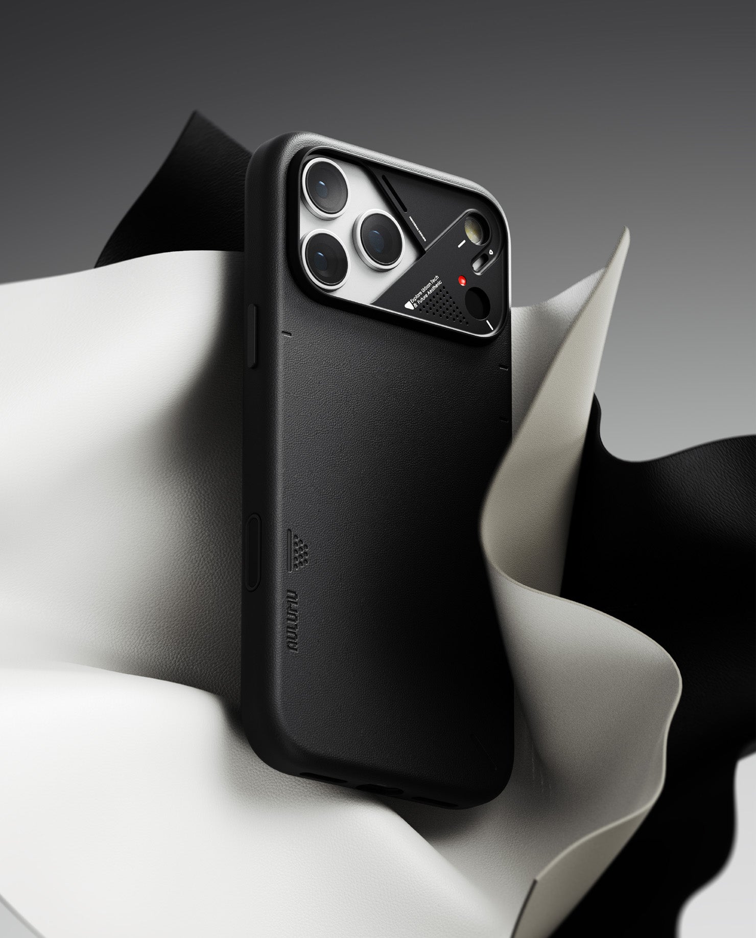 კომფორტული ტყავის ჩასადები Aulumu iPhone 17 Pro Max გაგრილების სისტემით