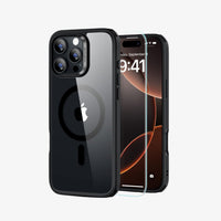 ESR Classic Hybrid Halolock MagSafe & Tempered Glass iPhone 16 Pro Case