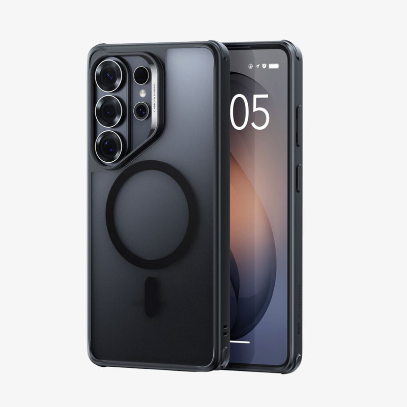 Galaxy S26 Ultra ქეისი ESR Classic Hybrid მატოვი შავი უკანა პანელით