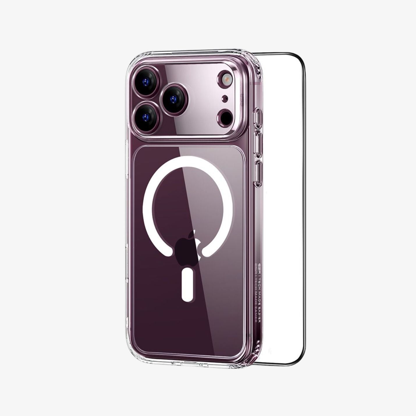 ESR Classic Hybrid MagSafe ქეისი iPhone 18 Pro გამჭვირვალე დიზაინით