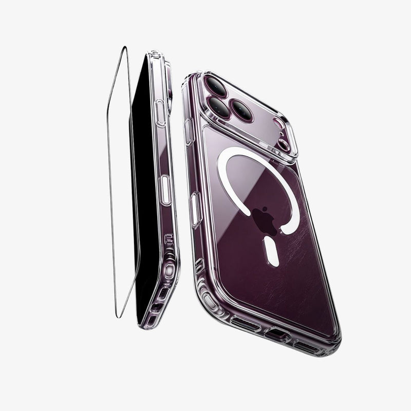 MagSafe თავსებადი ESR Classic Hybrid ქეისი iPhone 18 Pro Max ეკრანის დამცავით