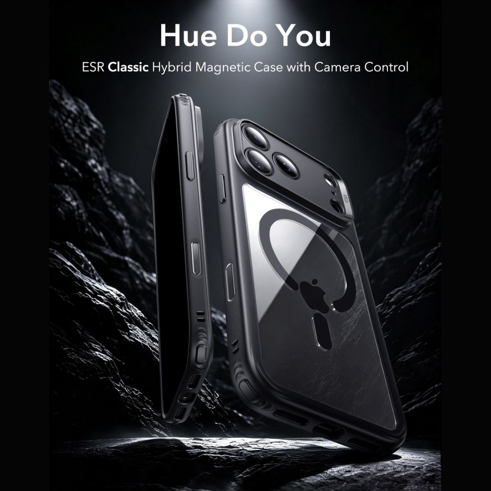 iPhone 18 Pro Max MagSafe ქეისი ESR Classic Hybrid საიმედო დაცვით