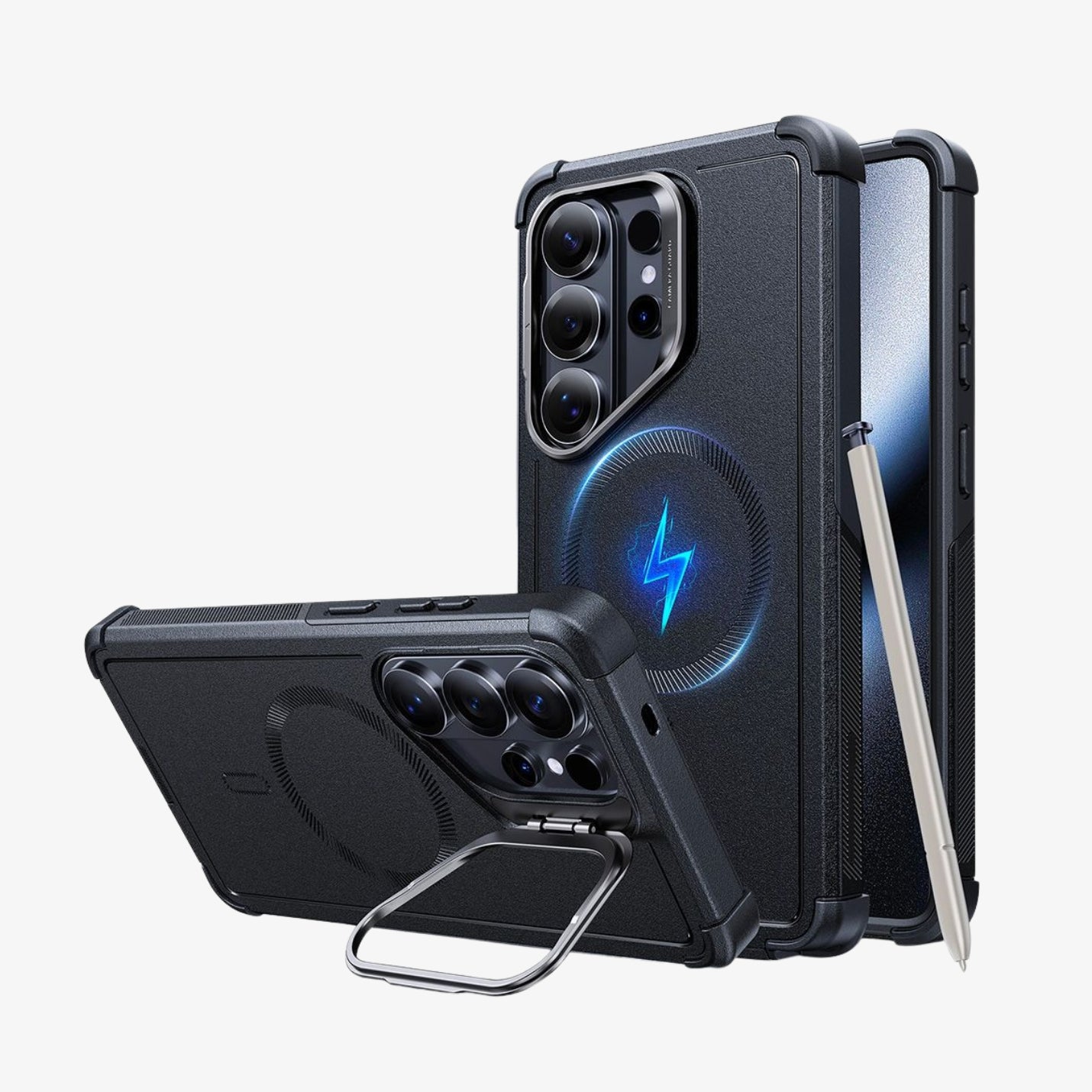 ESR Cyber Tough KickStand MagSafe ქეისი Galaxy S26 Ultra ულტრა დაცვით