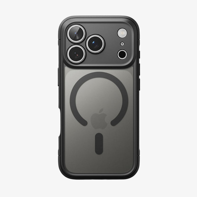 ქეისი Ringke Fusion MagSafe iPhone 17 Pro Max – ბრუტალური ვიზუალის პრემიუმ კლასის ქეისი, გამჭვირვალე და მატოვი პოლიკარბონატის მასალით და მაგსეიფი მხარდაჭერით.