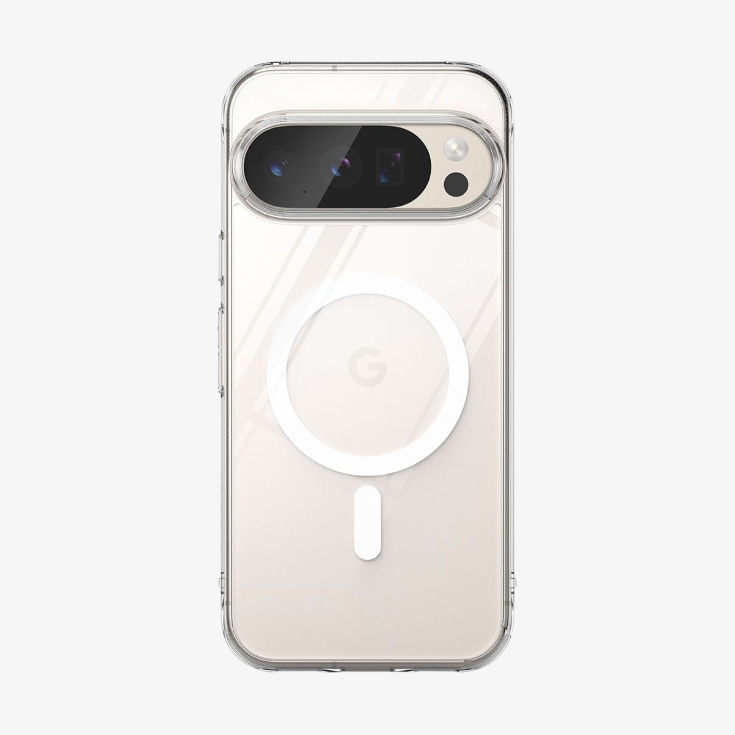 გამჭირვალე მაგსეიფიანი ქეისი Ringke Fusion Magnetic MagSafe Pixel 10 Case მოდელისათვის, ჩასადები Google Pixel 10 მგამჭირვალე