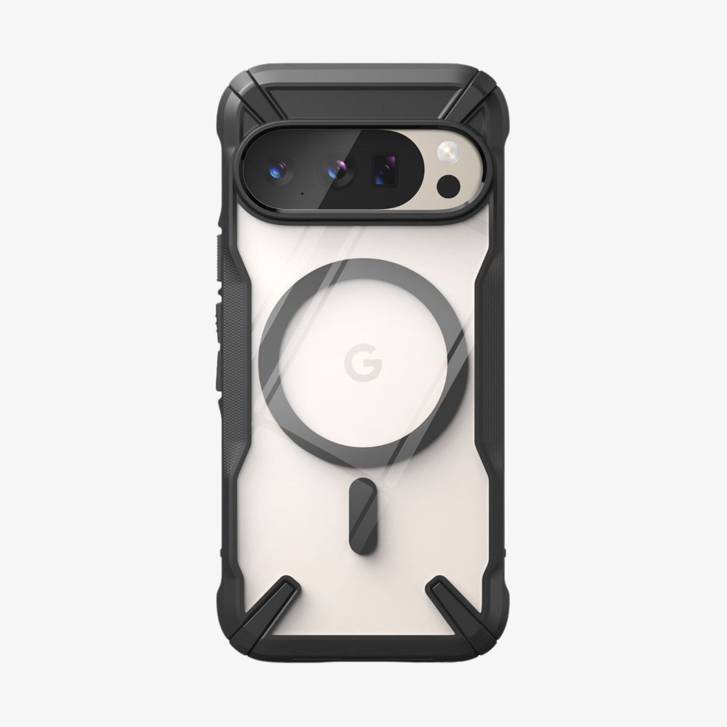 გამჭირვალე მაგსეიფიანი ქეისი Ringke Fusion Magnetic MagSafe Pixel 10 Pro XL Case მოდელისათვის, ჩასადები Google Pixel 10 Pro XL მგამჭირვალე