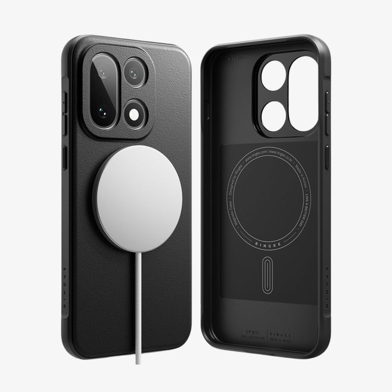 Ringke Onyx MagSafe OnePlus 15 Case ჩასადები – პრემიუმ მასალა, გამძლე ქეისი მაგსეიფი/Magsafe მხარდაჭერით OnePlus 15-ისთვის.