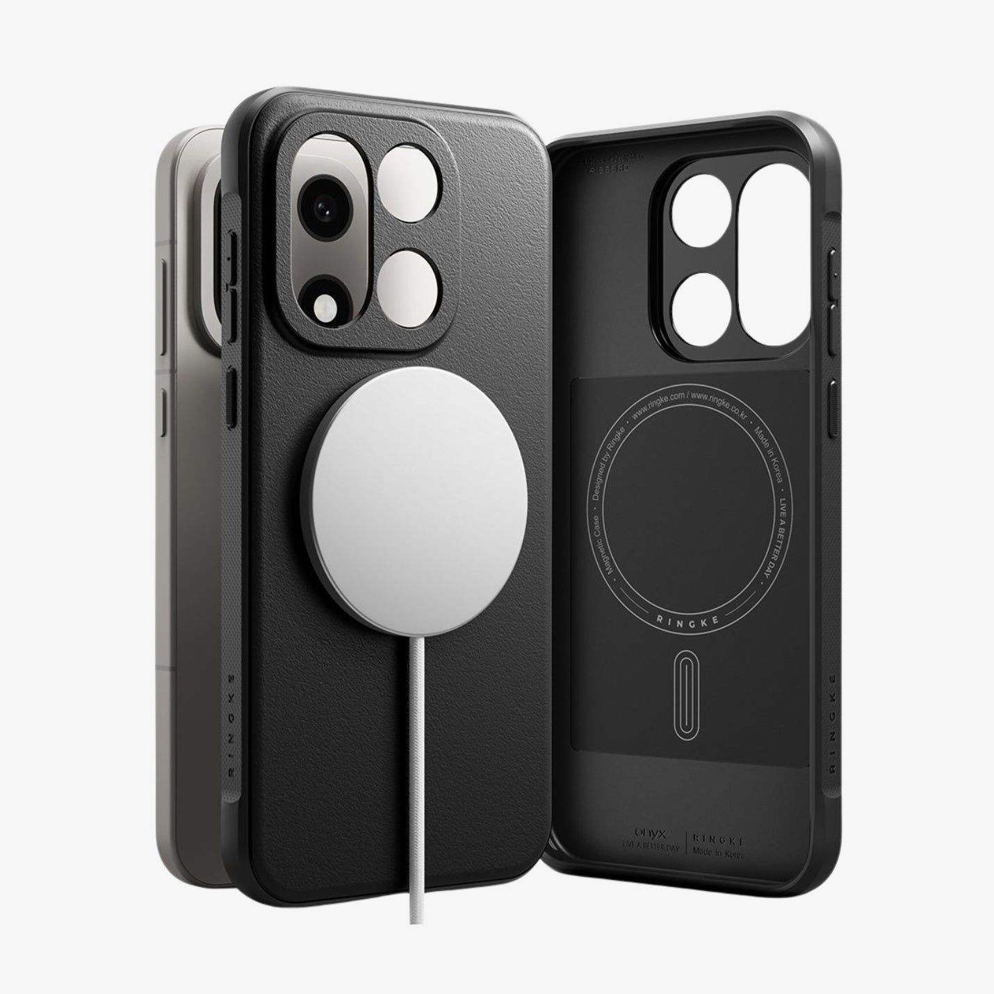 Ringke Onyx MagSafe OnePlus 15 Case ჩასადები – პრემიუმ მასალა, გამძლე ქეისი მაგსეიფი/Magsafe მხარდაჭერით OnePlus 15-ისთვის.