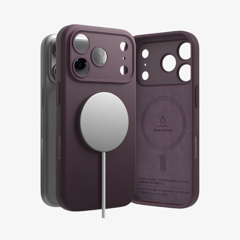 iPhone 17 Pro ქეისი Ringke Silicone MagSafe საიმედო დაცვით