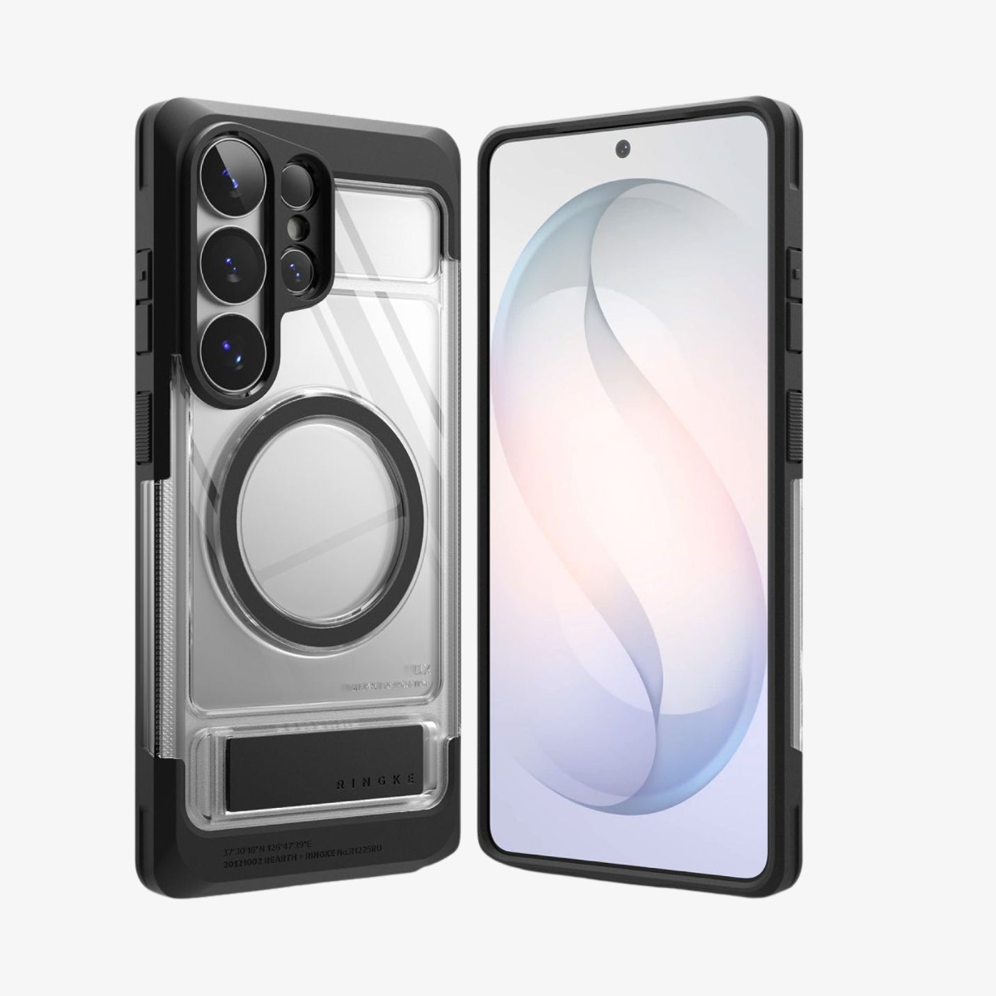 Ringke UX ქეისი Galaxy S26 Ultra სადგამის ფუნქციით