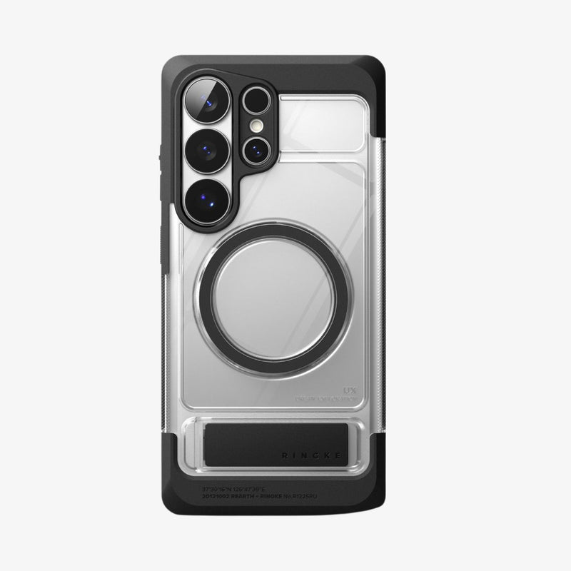 Galaxy S26 Ultra ჩასადები Ringke UX მაგსეიფით და დაცვით