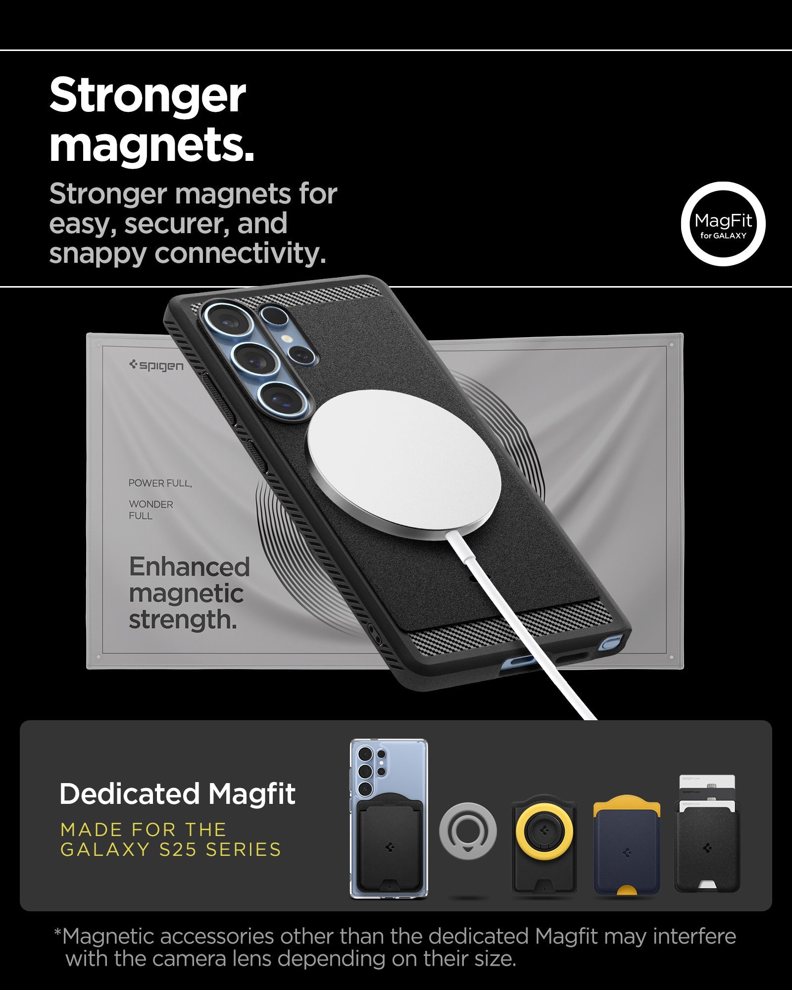 Rugged Armor MagSafe ქეისი Galaxy S25 Ultra-ისთვის